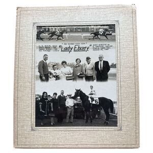 1968 Lady Ebony Horse Racing Photo Florida Downs Win Jerry Harrison Moncrief